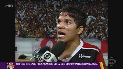 Ex-Sport e Santa Cruz revivem gols marcantes no Clássico das Multidões
