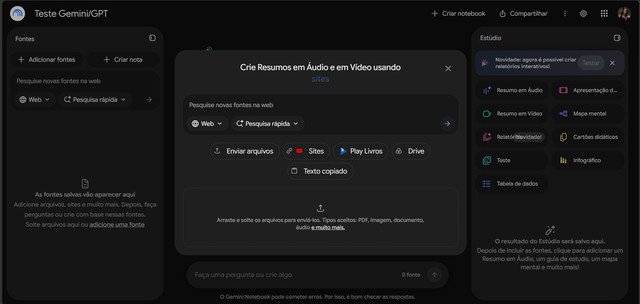 NotebookLM: 7 funções que vão fazer você trocar o ChatGPT pela IA do Google