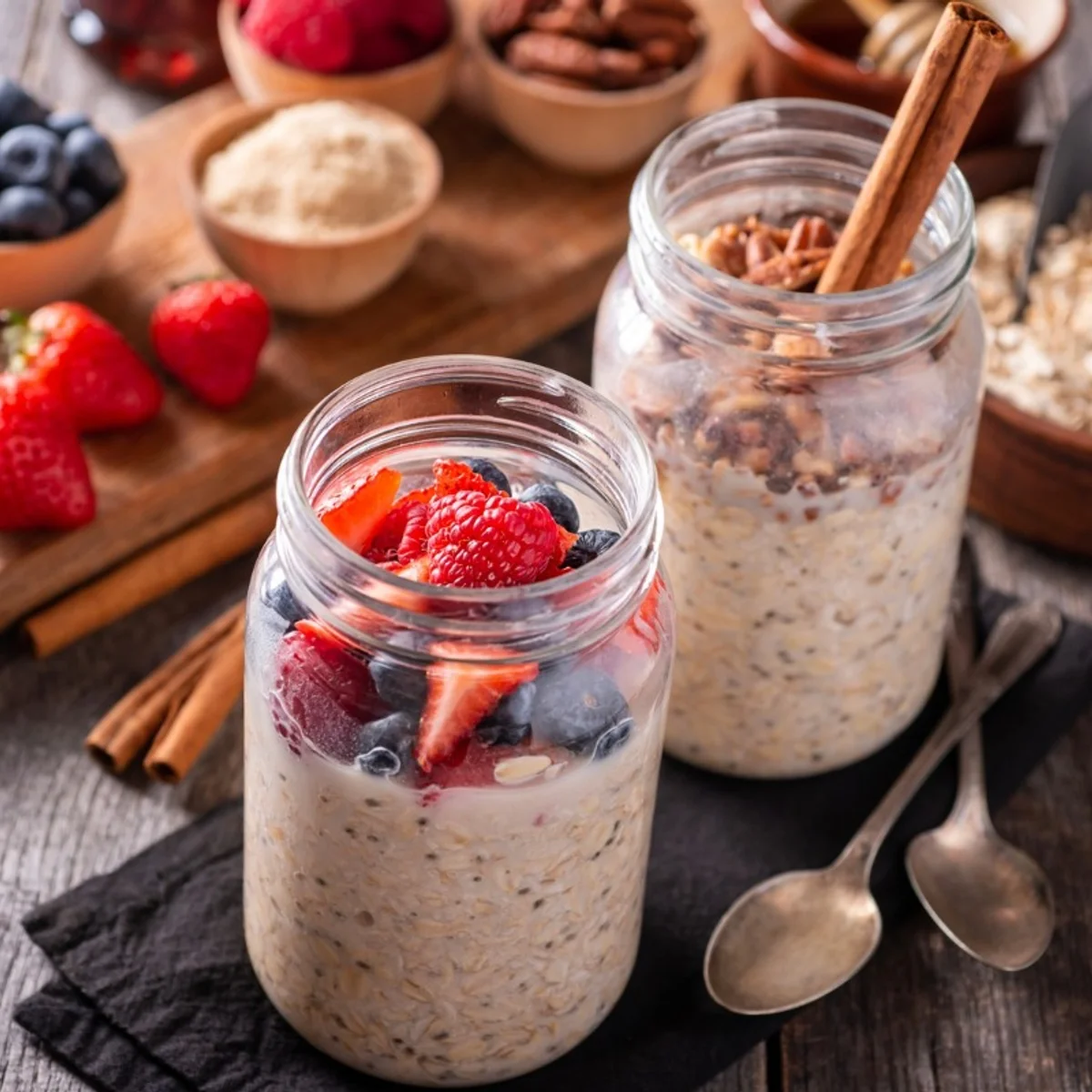 Melhor que pão? Overnight oats é rica em fibras para o café da manhã