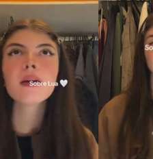 Prima faz relato sobre últimos momentos de Lua Blanco: 'Foi muito difícil' Foto: Reprodução/TikTok/@itsemablanco