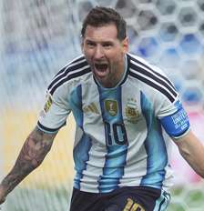 Lionel Messi fará sua despedida da seleção argentina diante do Benin nesta terça-feira, 6 Foto: Reprodução/Instagram/@leomessi