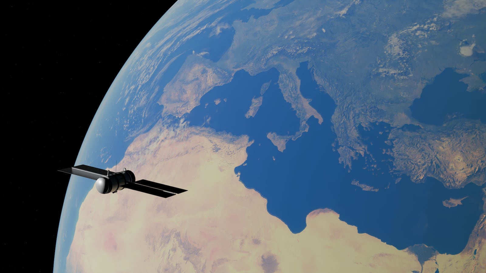 Ações do satélite marcam a primeira vez que uma espaçonave se aproximou de outra sem permissão Zelch Csaba/Pexels