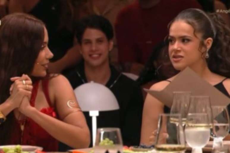 Maisa deixa Anitta e Angélica incrédulas ao revelar que falou 'eu te amo' apenas uma vez