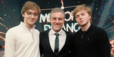 Luciano Huck entre Joaquim e Ben&iacute;cio: todo pai quer o melhor para os filhos, e esse melhor custa caro Foto: Reprodu&ccedil;&atilde;o