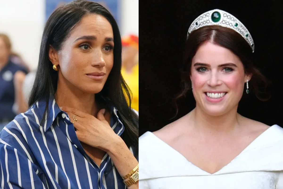 Eugenie e Meghan Markle - Metrópoles