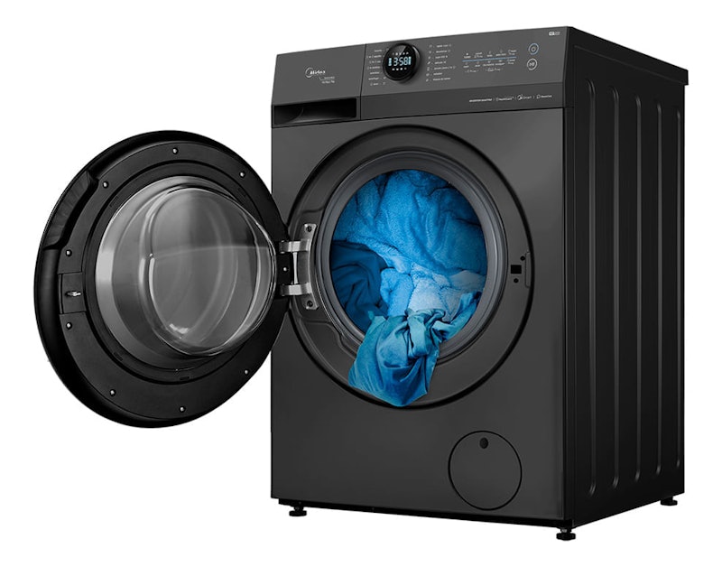 MIDEA ｜ Lava e Seca 10,5 kg Titanium HealthGuard Conectada ｜ MF200D105WB/GK-01