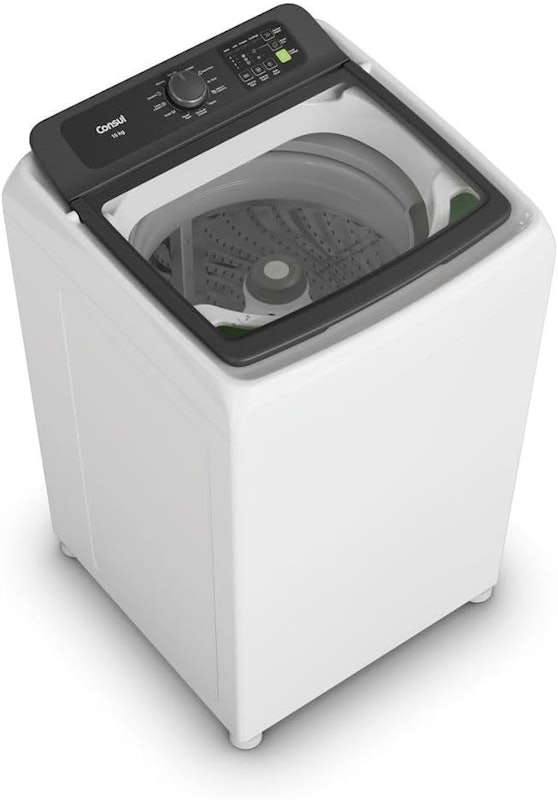 CONSUL ｜ Máquina de Lavar Consul 15 Kg Branca com Modo Eco ｜ CWN15AB