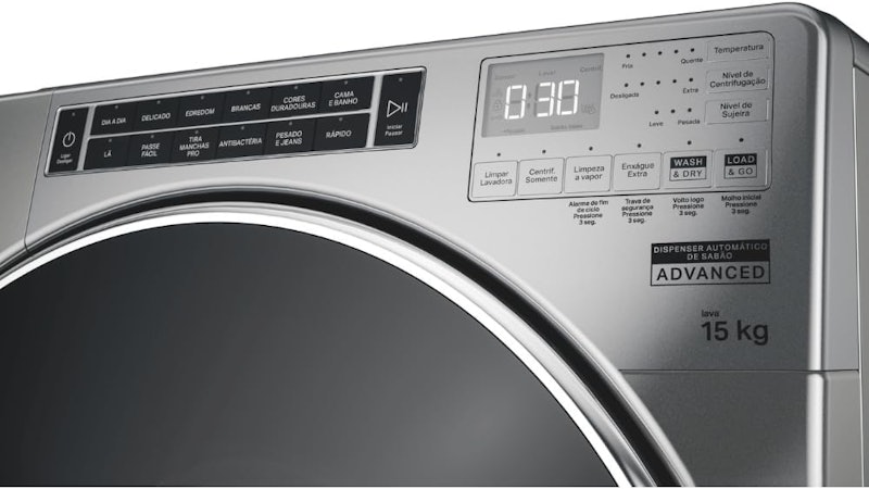 BRASTEMP ｜ Máquina de Lavar Brastemp 15 Kg Titanium ｜ BNF15AS