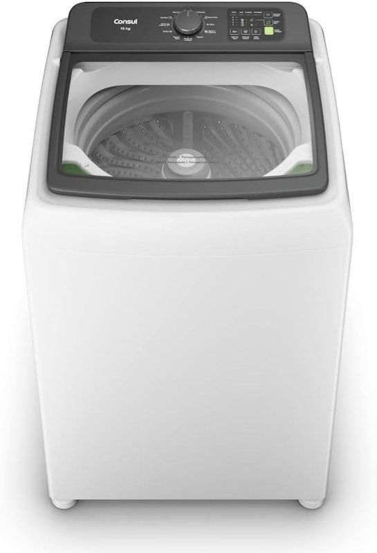 CONSUL ｜ Máquina de Lavar Consul 15 Kg Branca com Modo Eco ｜ CWN15AB