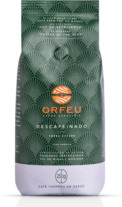 Café Orfeu Descafeinado em Grãos 1