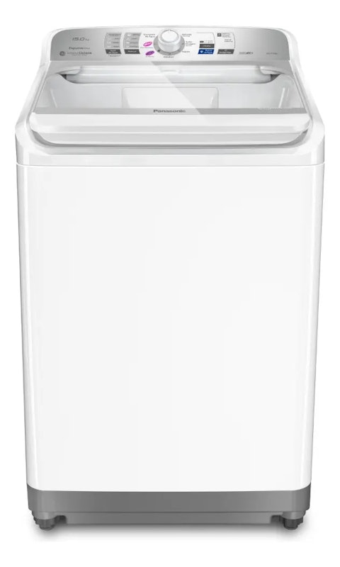 PANASONIC ｜ Máquina de lavar Ideal+ Panasonic 15 Kg Lavagem Eficiente SmartSense ｜ NA-F150B1WA