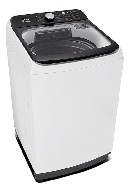 MIDEA ｜ Máquina de Lavar 15 Kg Wave Agitator Branca Midea ｜ MA512W150A / WKBR04