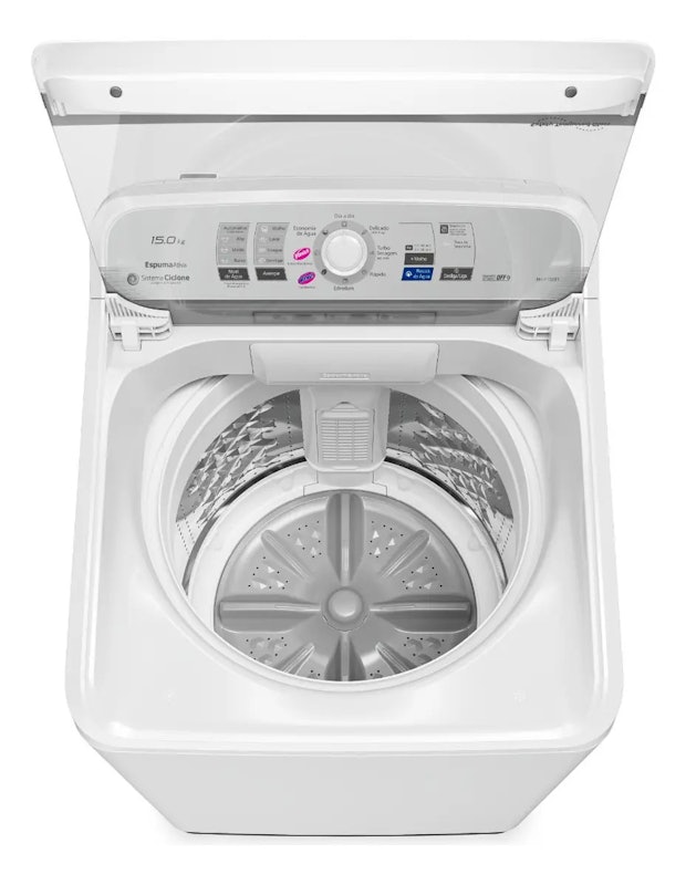 PANASONIC ｜ Máquina de lavar Ideal+ Panasonic 15 Kg Lavagem Eficiente SmartSense ｜ NA-F150B1WA