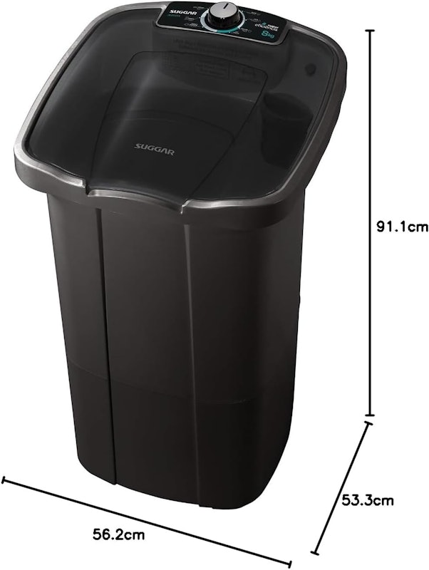 SUGGAR  ｜ Lavadora de Roupas Tanquinho Aleluia 8 kg ｜ AL8002PT