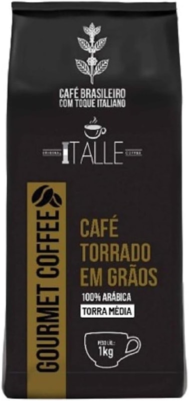 Café Torrado Arábica em Grãos Torra Média Gourmet 1