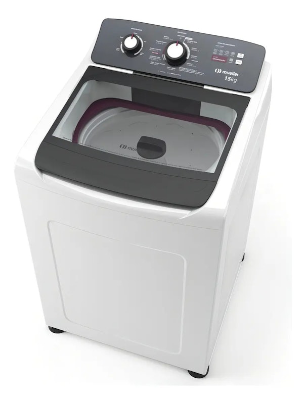 MUELLER ｜ Máquina de Lavar Mueller 15 Kg com Ultracentrifugação e Ciclo Rápido ｜ MLA15