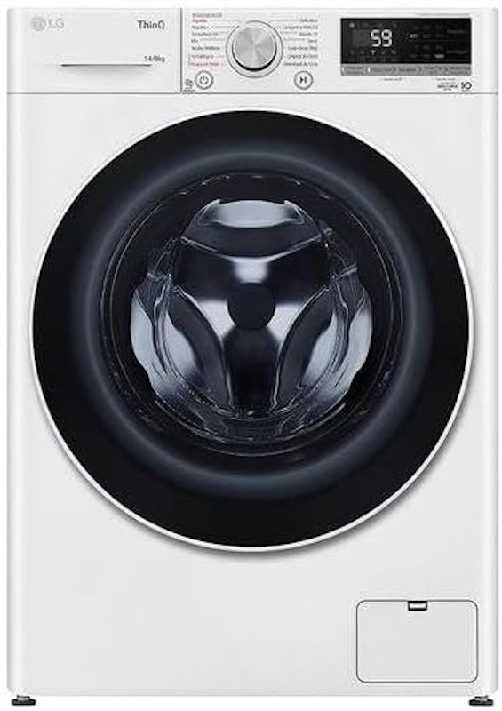 LG ｜ Lava e Seca LG Smart VC4 14 kg Branca com Inteligência Artificial AIDD ｜ CV5014WC4A