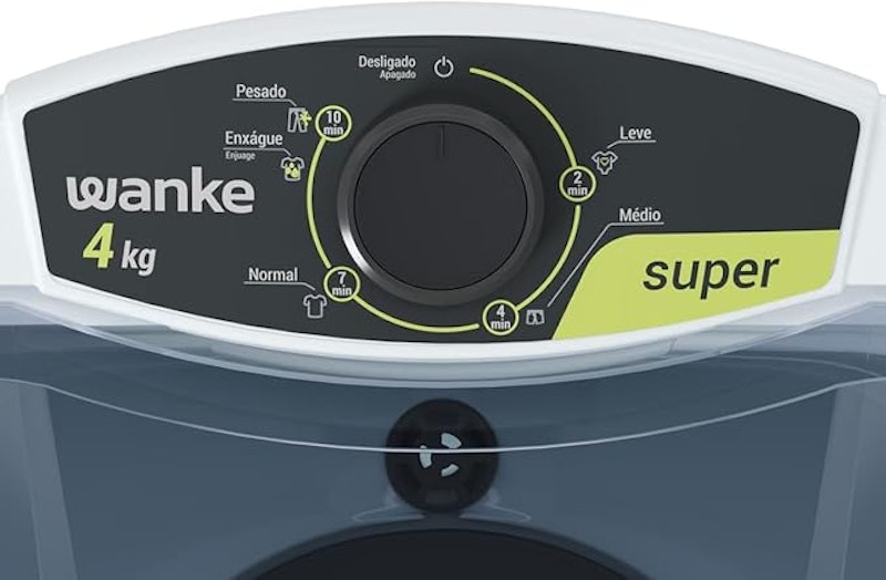 WANKE ｜ Lavadora de Roupa Semiautomática Super  ｜ LWLI040T