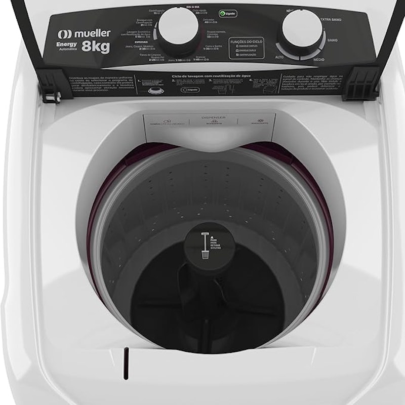 MUELLER ｜ Máquina de Lavar Automática Energy 8 kg  ｜ 600044004